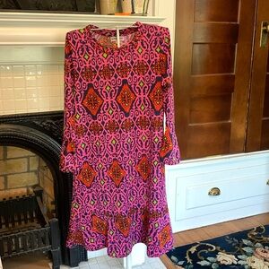 Buckhead Bettie’s ruffle bottom dress. Worn‎ once. Perfect condition